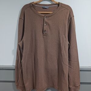 Members Mark Mens Thermal Henley - Size XXL
